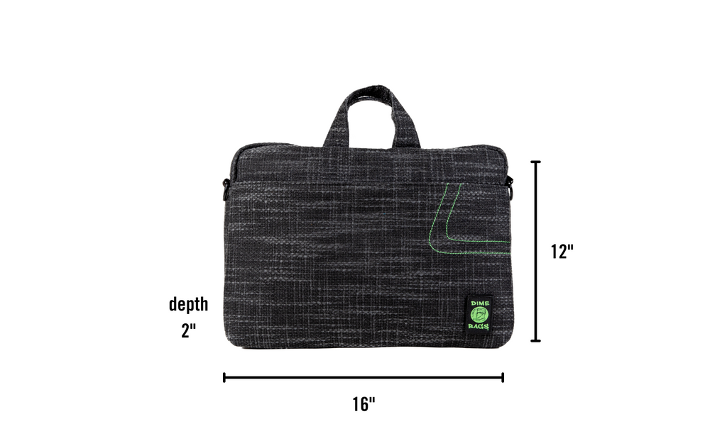 Dime Bags Side Hustler Laptop Bag Dimensions