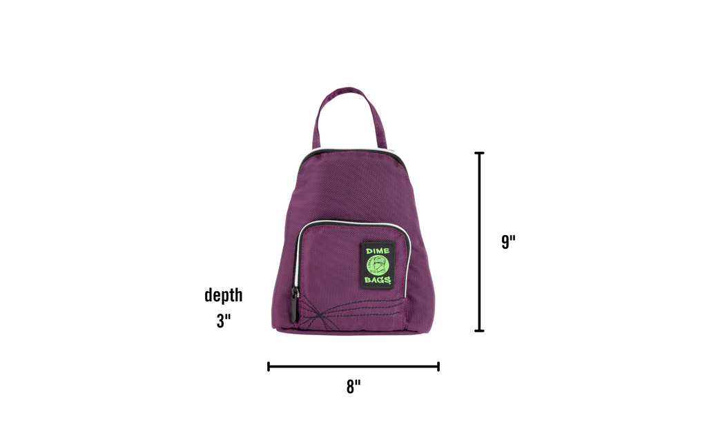 Dime Bags Club Kid Mini Backpack Dimensions