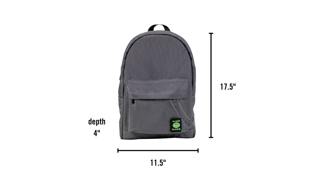 Dime Bags Study Buddy Backpack Dimensions