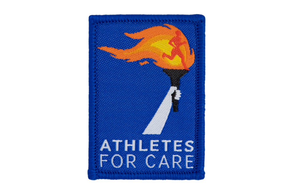 Athletes for Care | Dime Bags | Patch | Patches with a Purpose