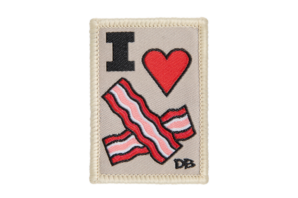 I Heart Bacon Patch, Dime Bags Patch, Patch, Bacon