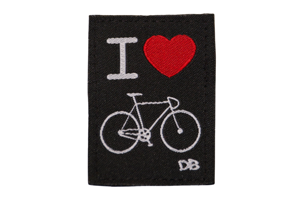I Heart Biking Patch | Dime Bags | Patch | Bicycle