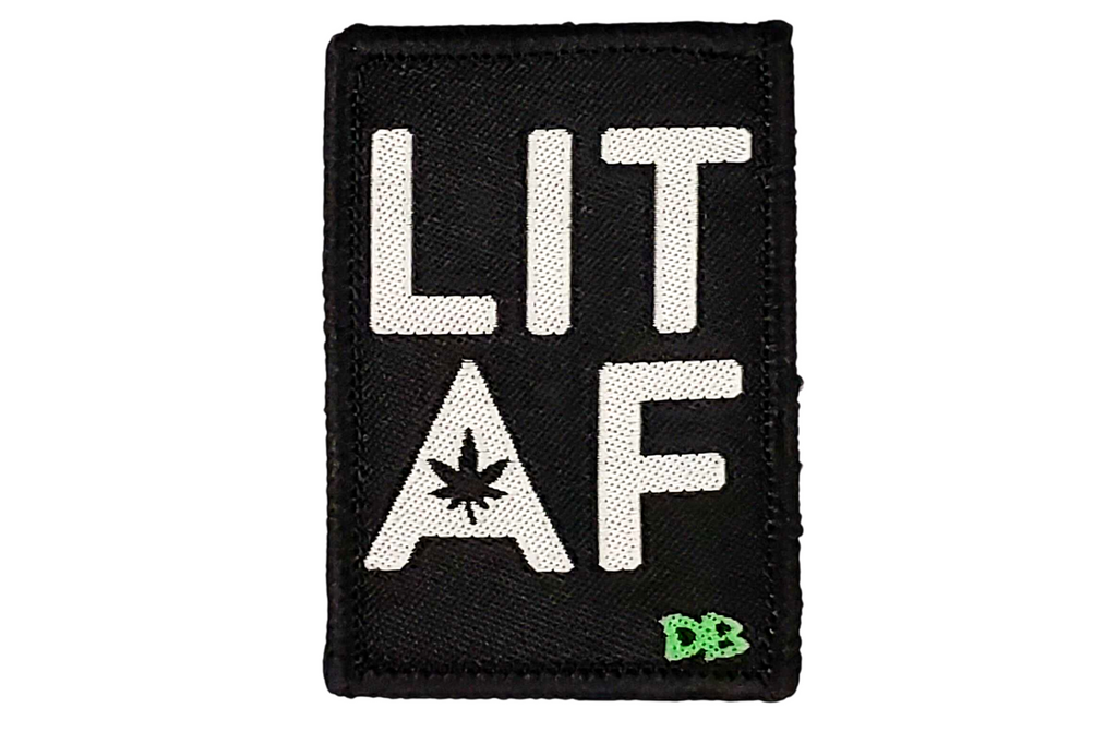 Lit AF Patch | Dime Bags | Patch