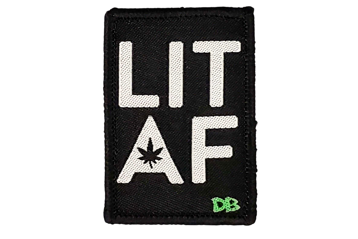 LIT AF Patch – DIME BAGS®