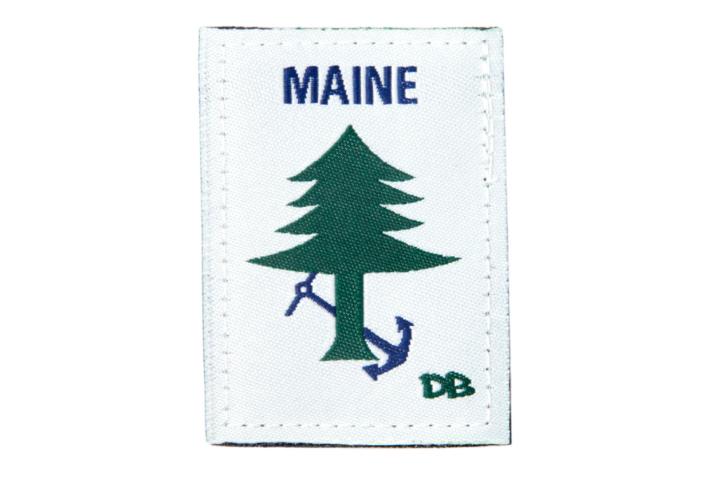 Maine Flag Patch | Maine | Dime Bags | Patch