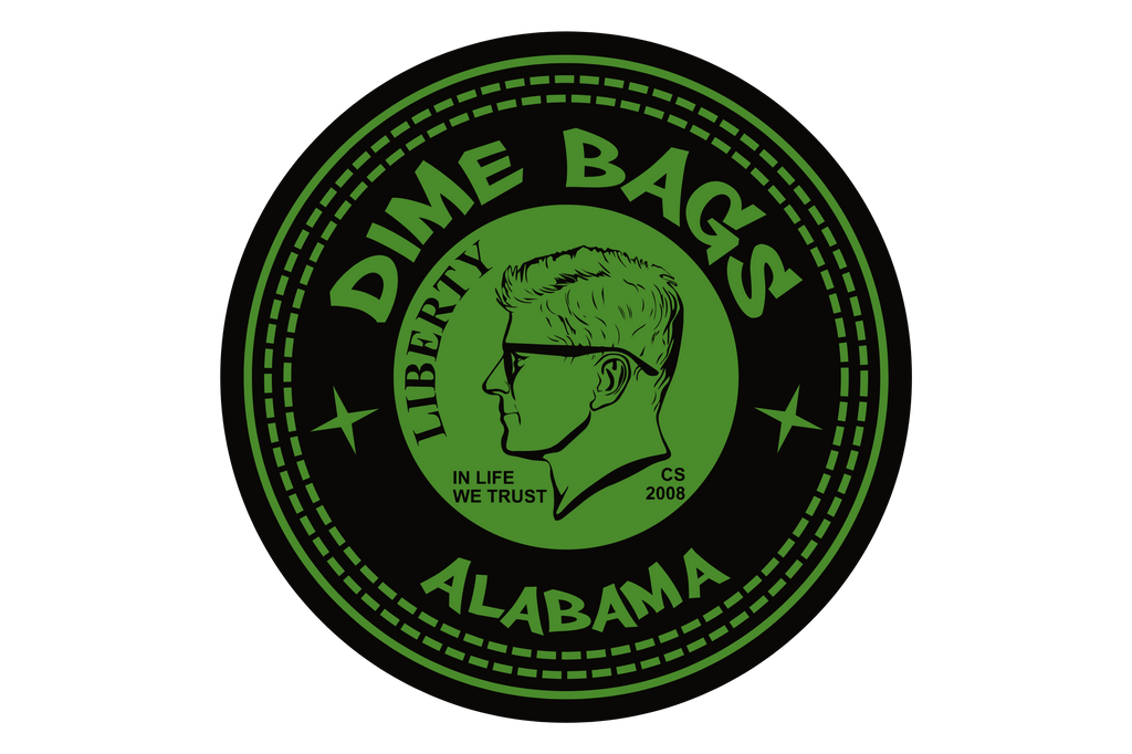 Dime Bags Alabama state magnet