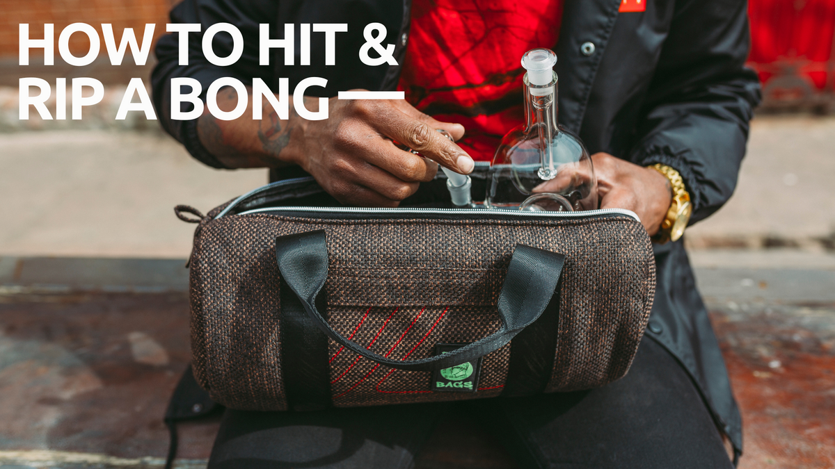 How to Hit and Rip a Bong Like a Pro – DIME BAGS®