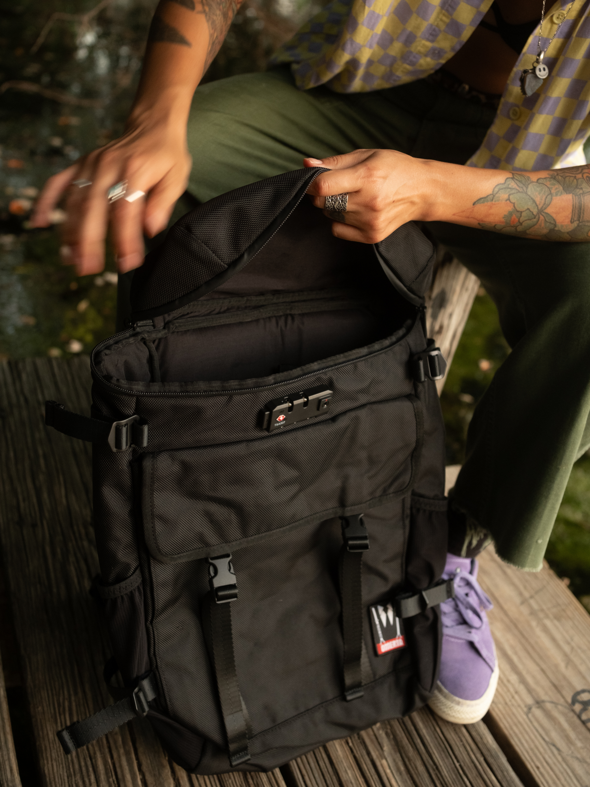 The Administrator Smell-Proof Backpack | Carbon Lined + TSA Lock The Administrator Smell-Proof Backpack | Carbon Lined + TSA Lock