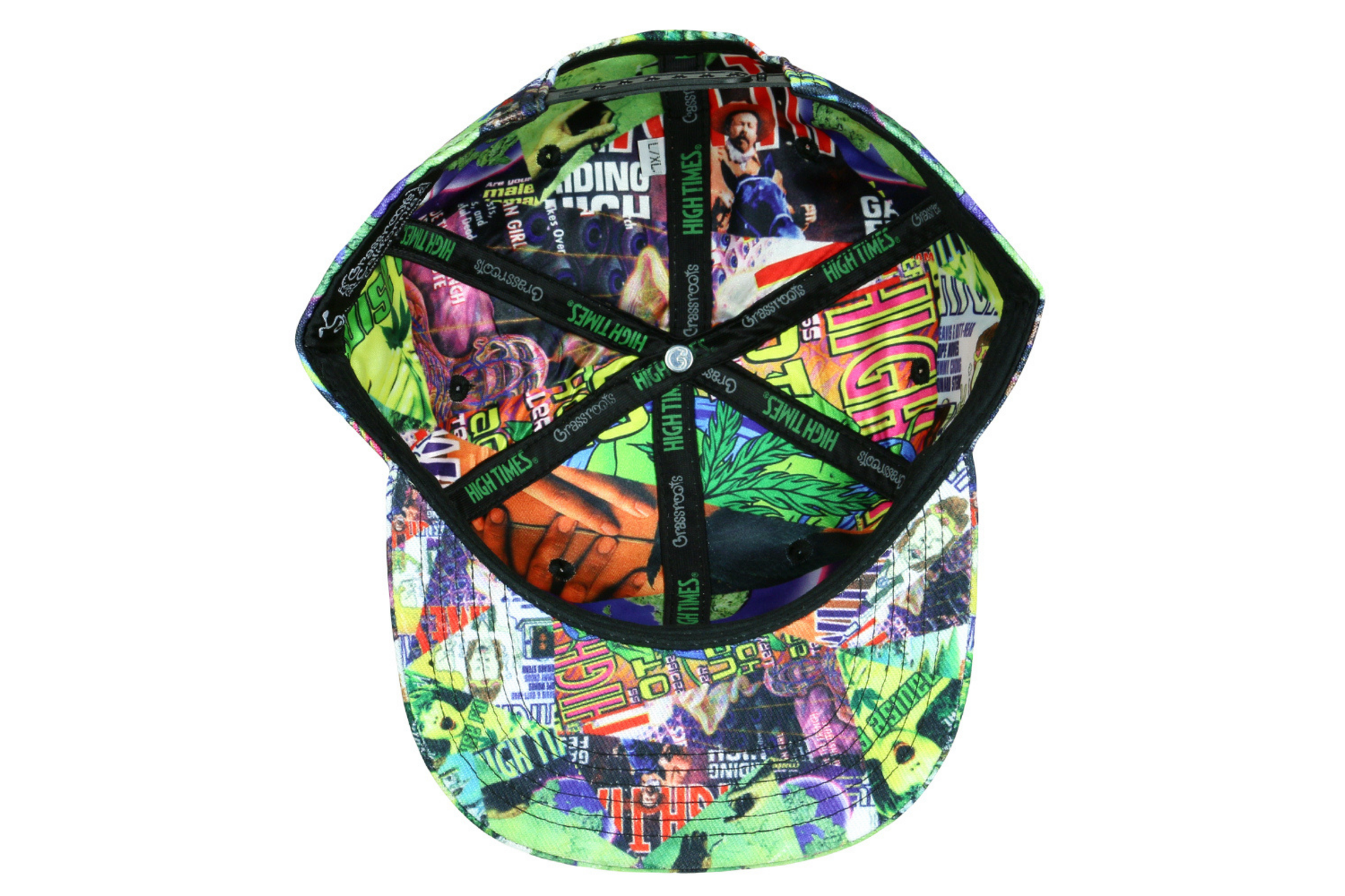 Grassroots High Times Covers Snapback Hat – DIME BAGS®