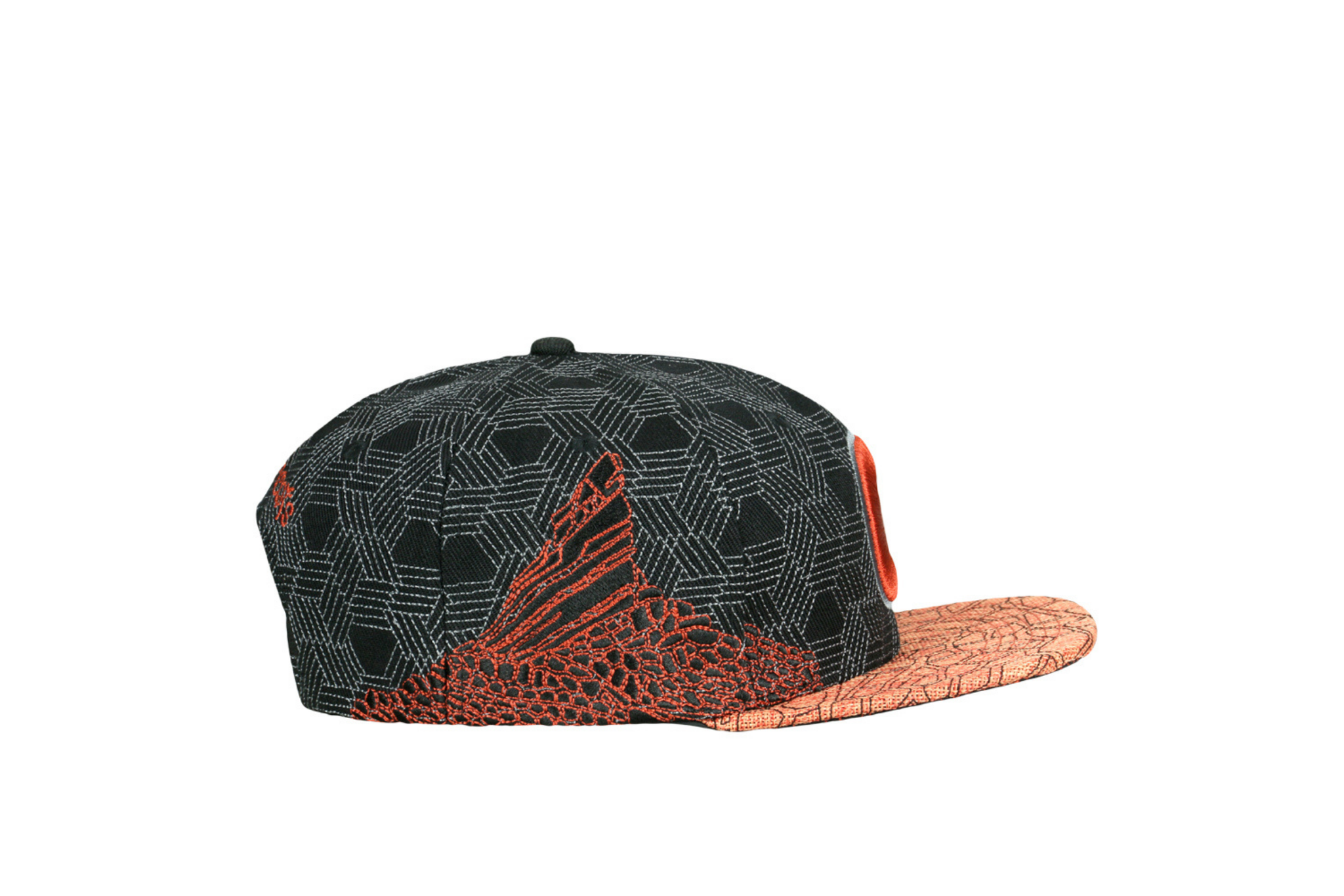 Grassroots Red Rocks Black and Red Snapback Hat – DIME BAGS®