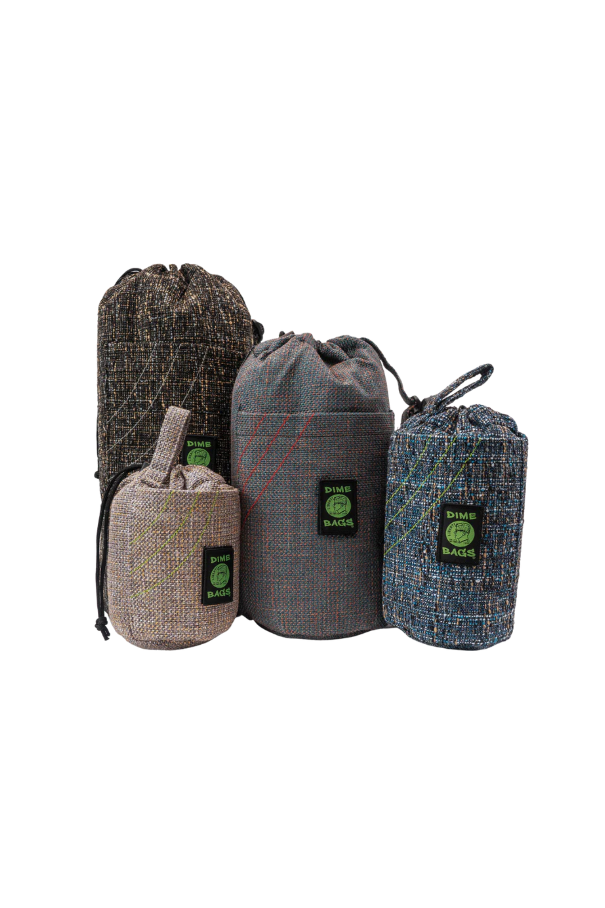 Drawstring Closure Options Drawstring Tube | Padded Storage Tube with Cinch Closure – DIME BAGS®