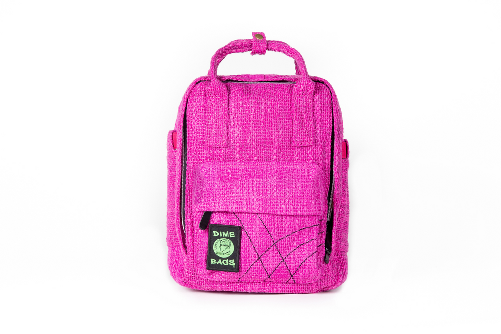 Ellie Paisley Hot Box Magenta | Collab | Mini Backpack | Exclusive Color | Hempster | Pink | Magenta | Cute Backpack | Cute Everyday Purse Mini Backpack | Small Backpack | Cute Bag | Book Bag