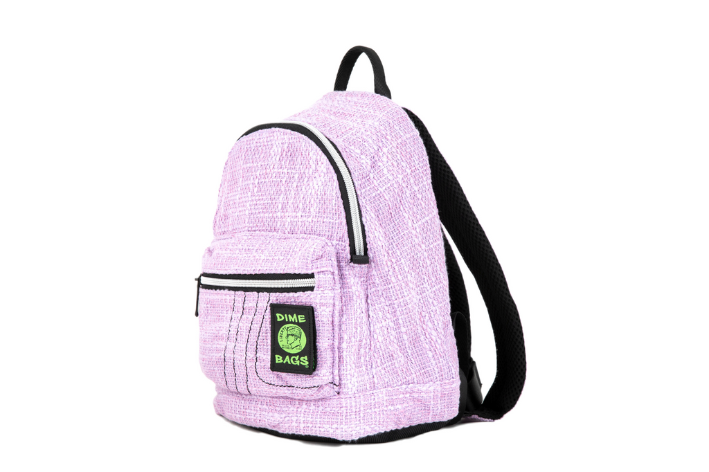 Dime Bags Club Mini Backpack  Stylish Mini Hemp Backpack with